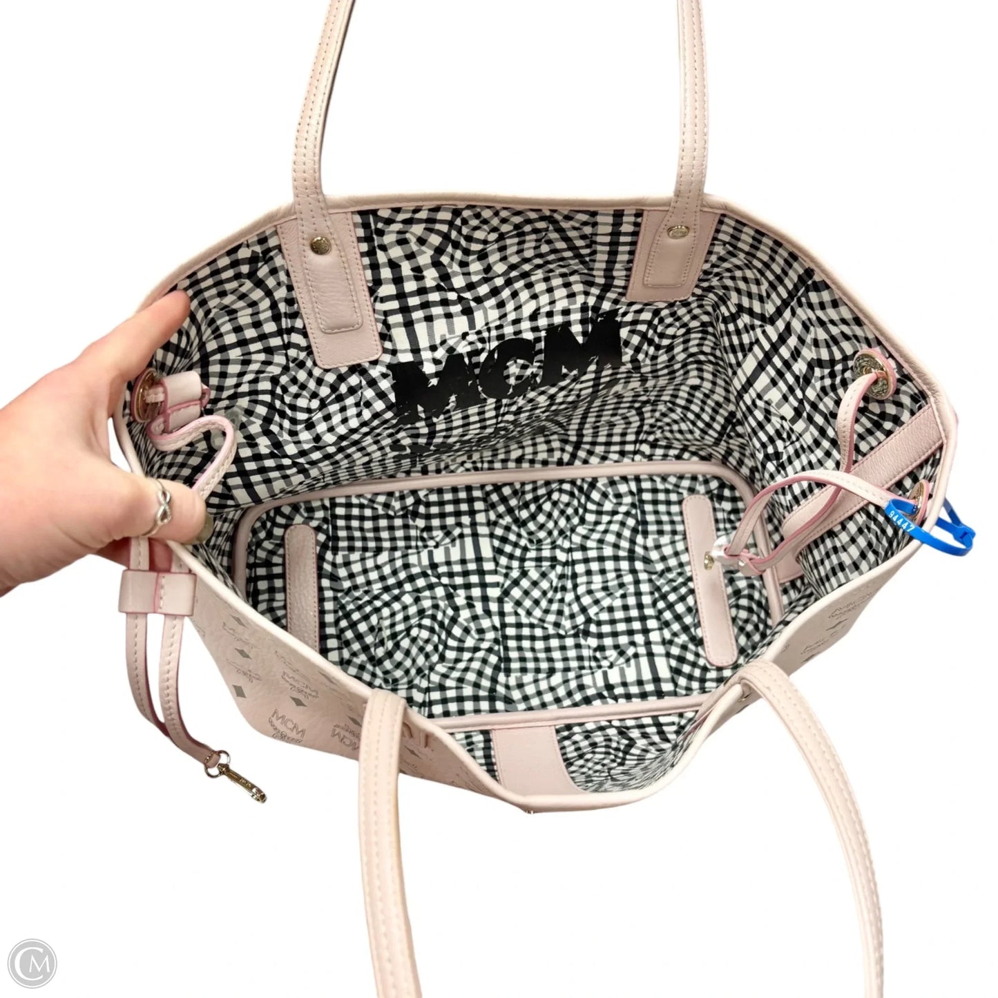 Tote Luxury Designer By Mcm, Size: Large