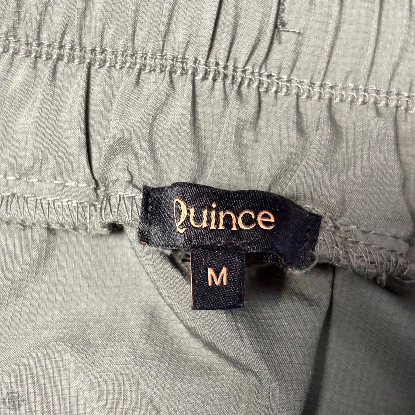 Athletic Pants By Quince In Green, Size: M