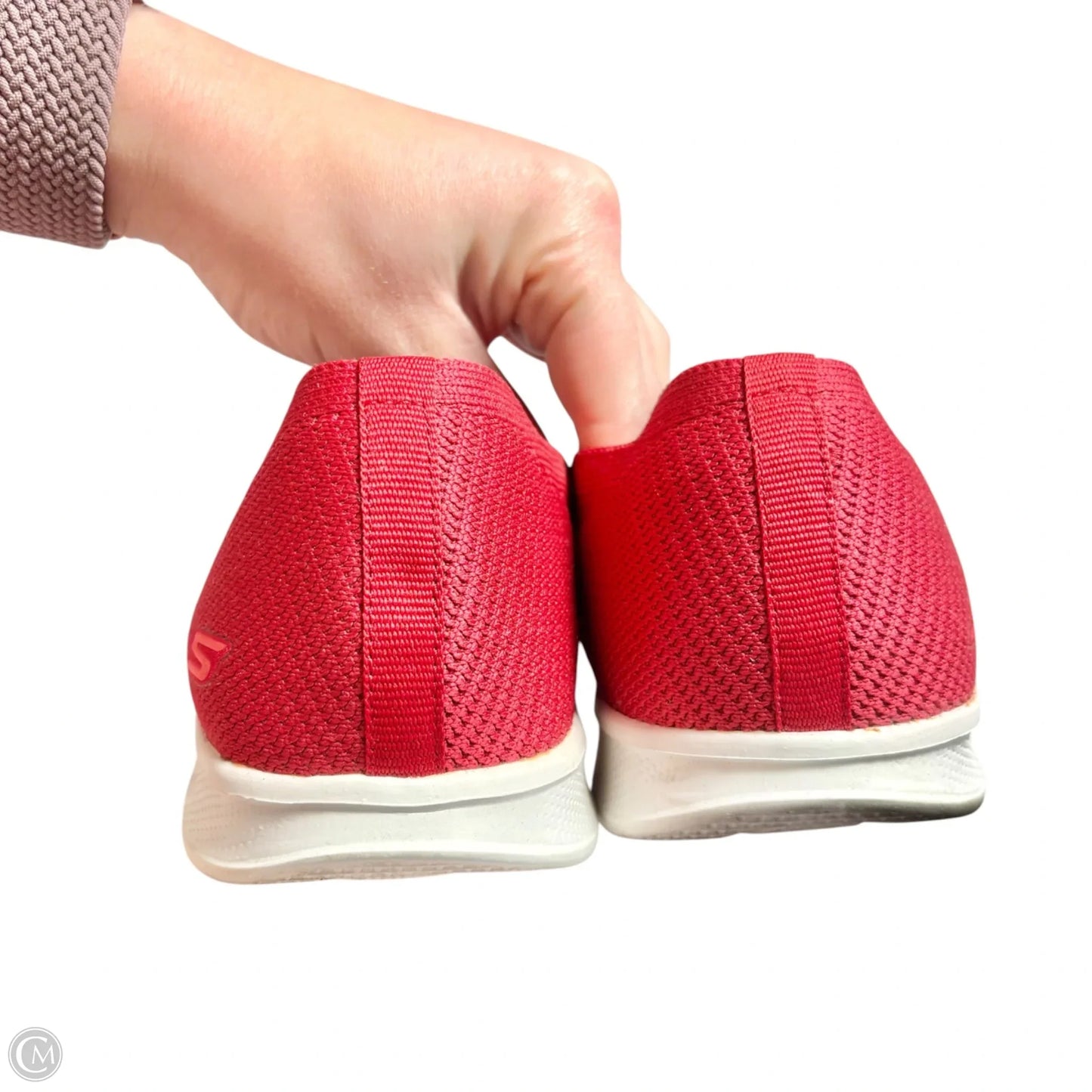 Shoes Athletic By Skechers In Red, Size: 9