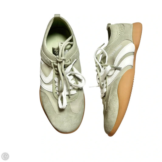 Shoes Sneakers By Steve Madden In Green & White, Size: 9.5