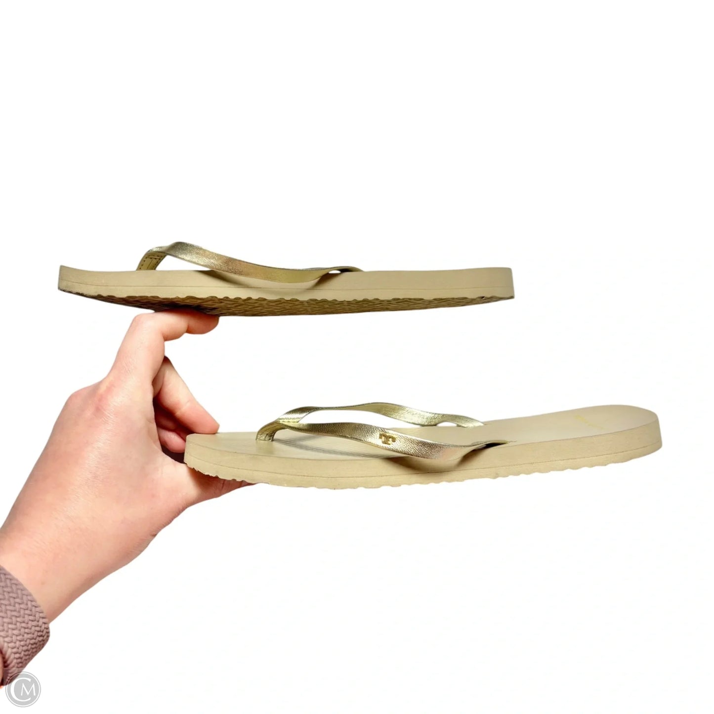 Sandals Designer By Tory Burch In Brown, Size: 7