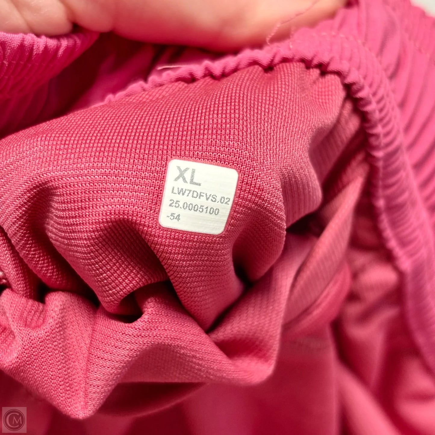 Athletic Shorts By Lululemon In Pink, Size: Xl