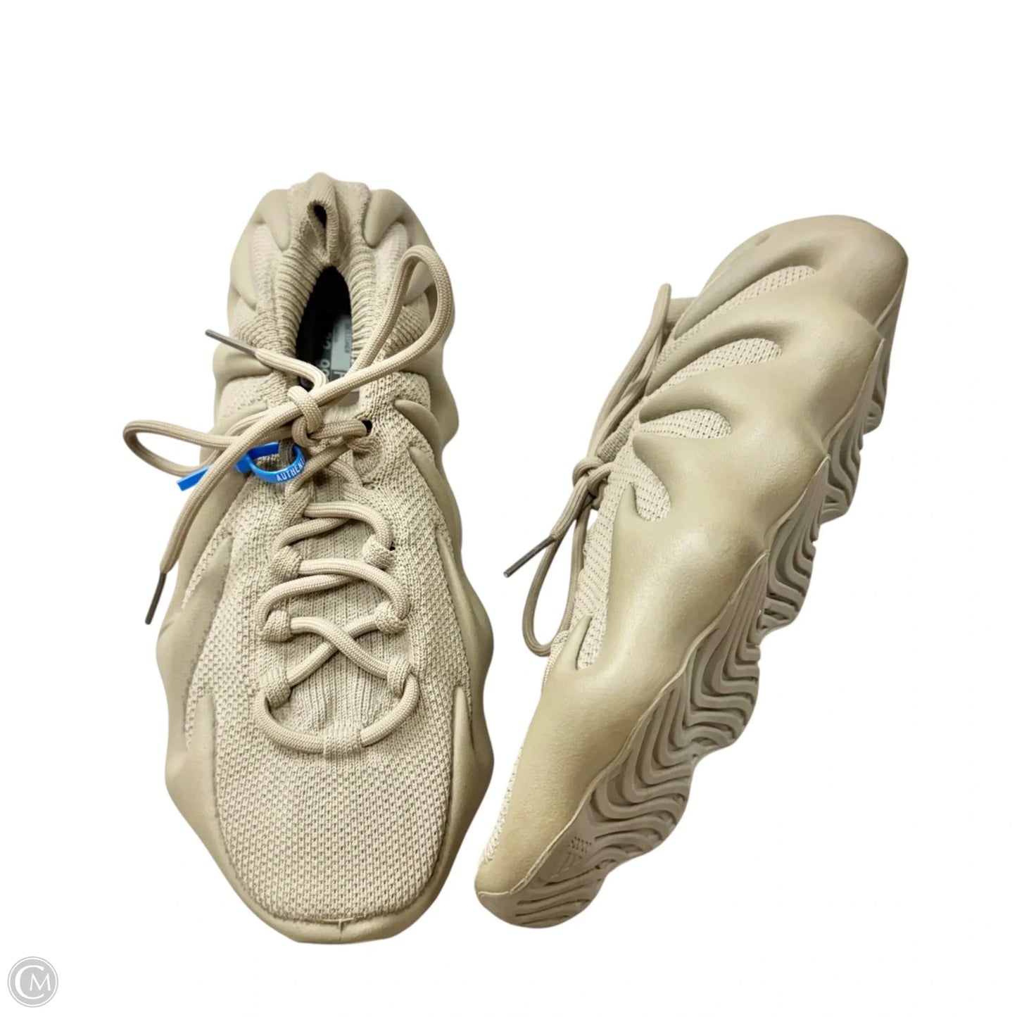 Shoes Luxury Designer By Yeezy In Tan, Size: 11.5