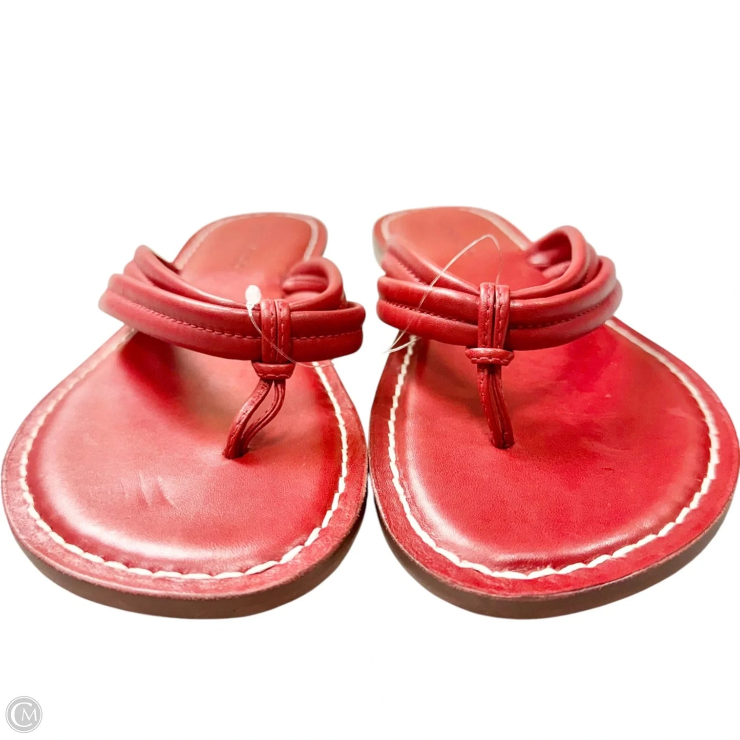 Sandals Flip Flops By Bernardo In Red, Size: 9