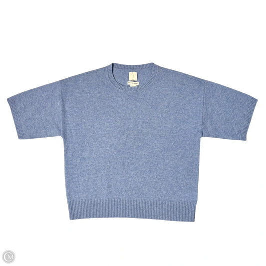 Sweater Short Sleeve By Joie In Blue, Size: S