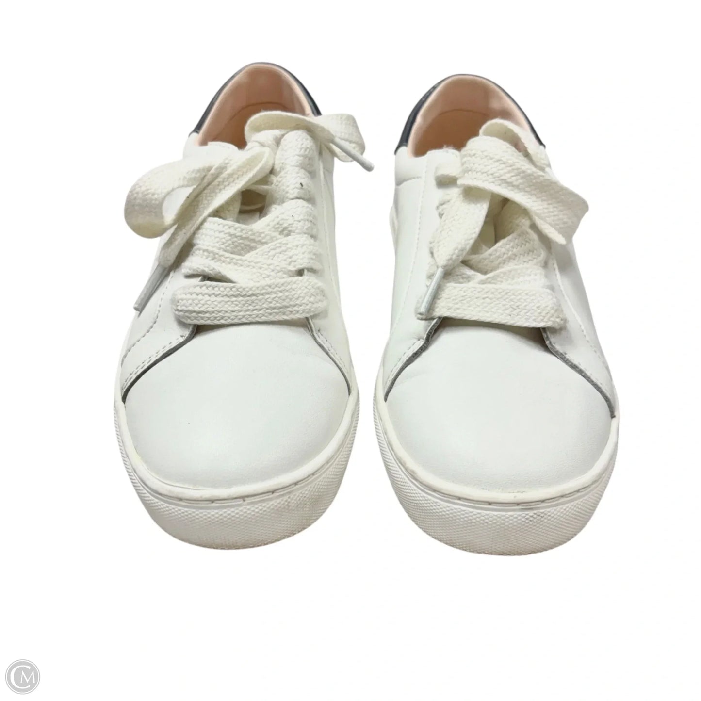 Shoes Designer By Kate Spade In Blue & White, Size: 7.5