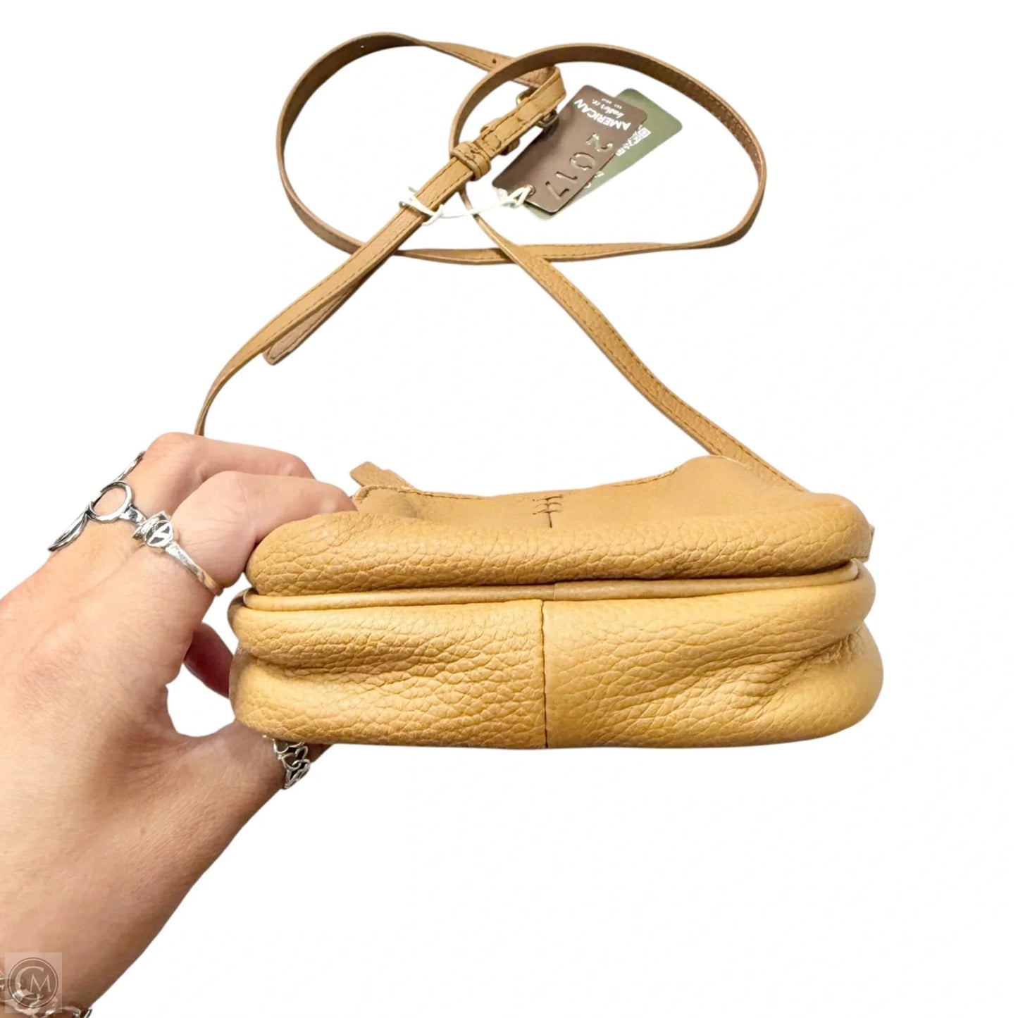 Crossbody Leather By American Leather Co, Size: Small