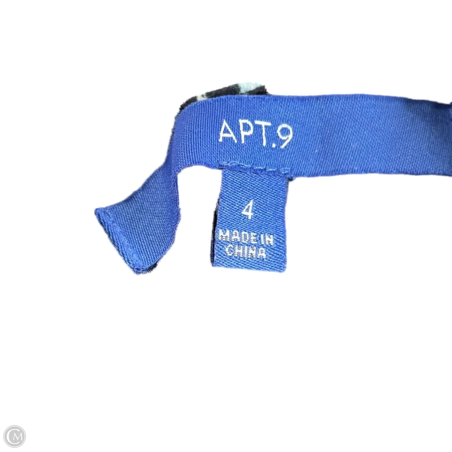 Jumpsuit By Apt 9 In Black & White, Size: S