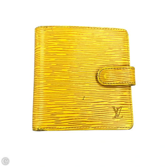 Wallet Luxury Designer By Louis Vuitton, Size: Medium