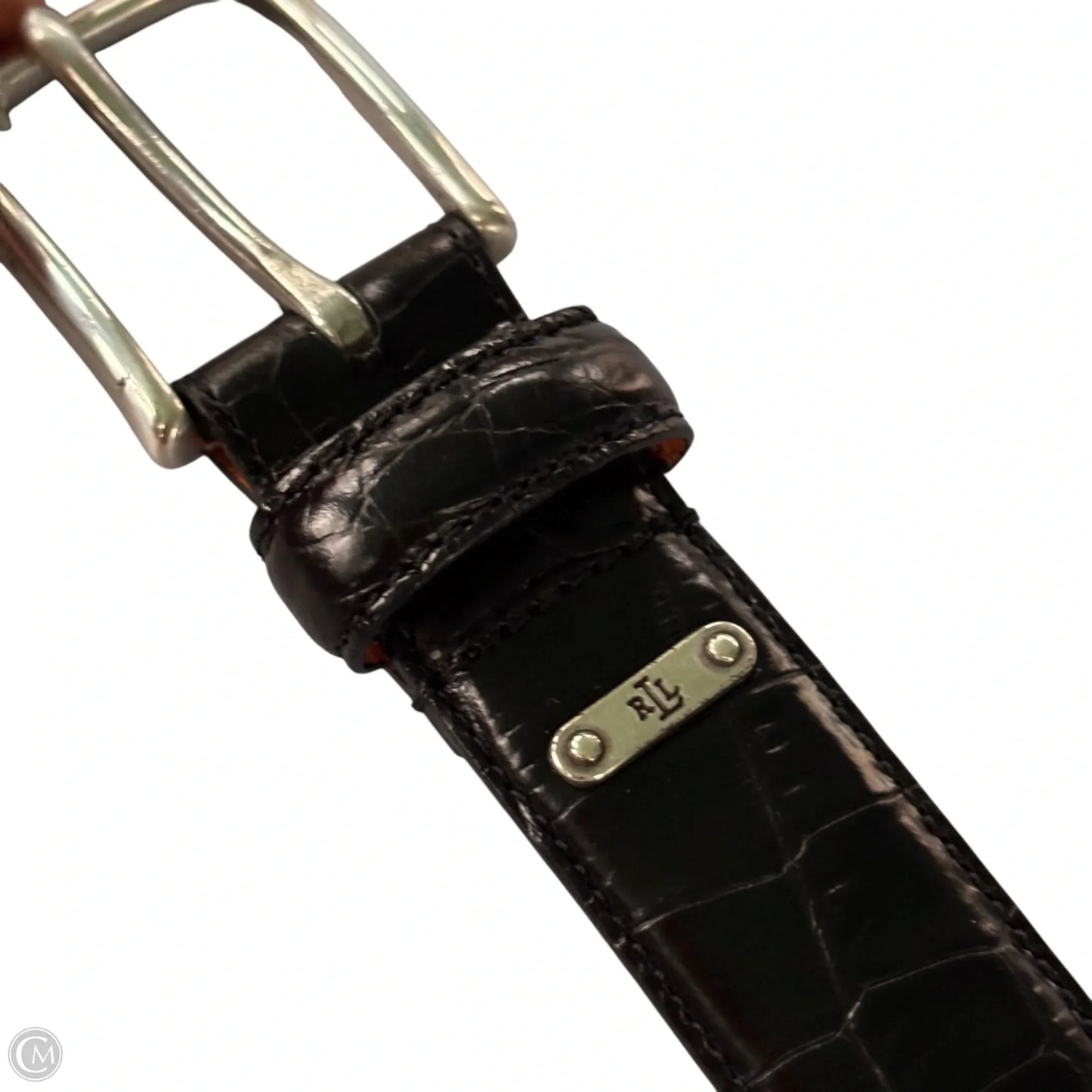 Belt Leather By Lauren By Ralph Lauren, Size: Medium