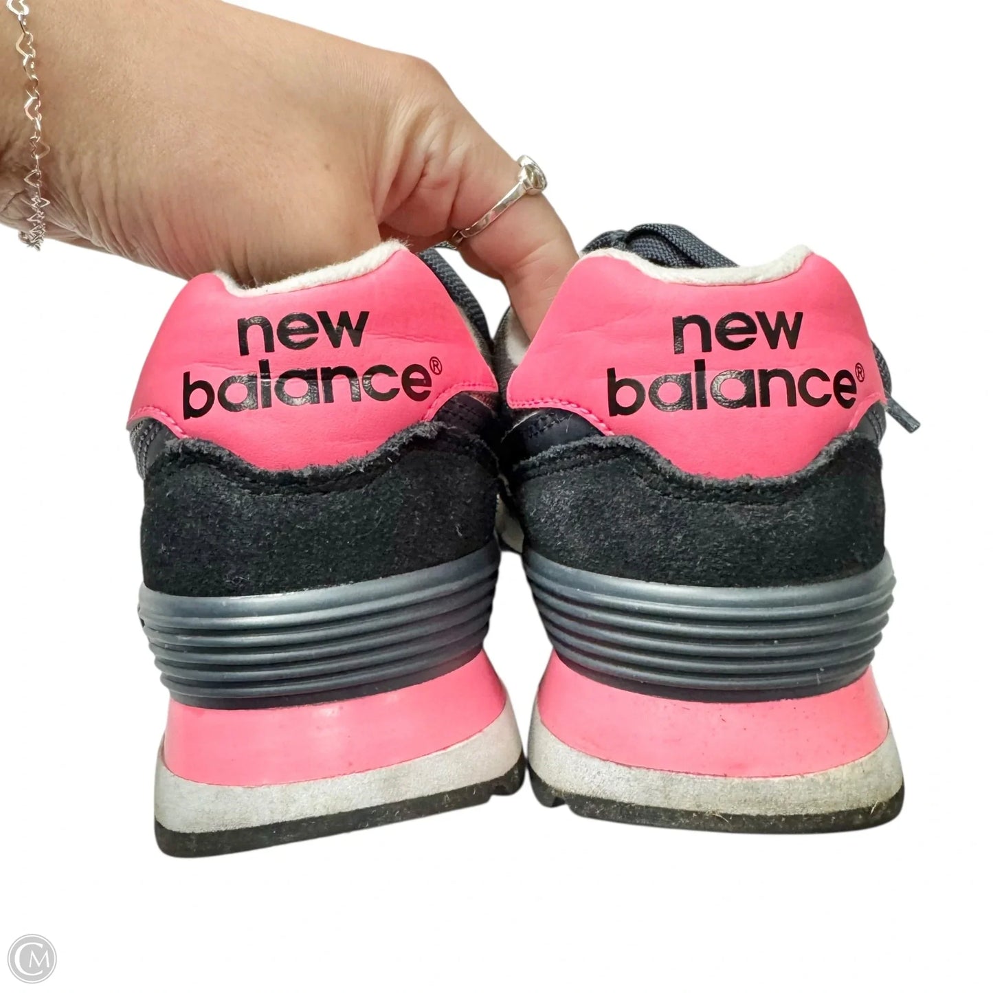 Shoes Sneakers By New Balance In Black & Pink, Size: 7.5