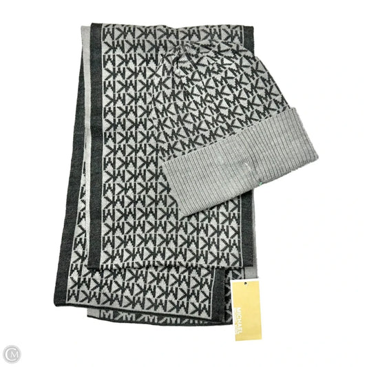 Scarf Winter Set By Michael By Michael Kors In Grey