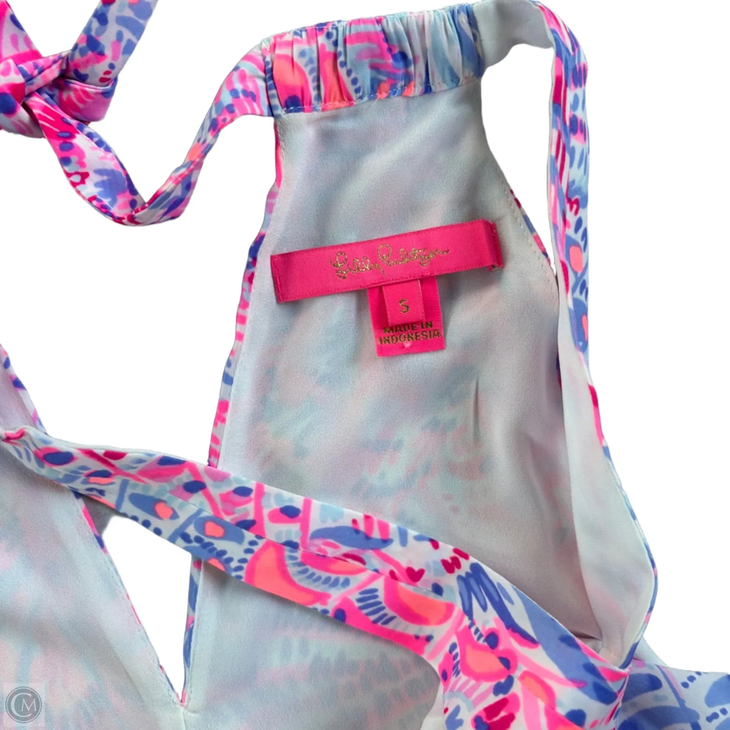 Top Sleeveless Designer By Lilly Pulitzer In Pink & Purple, Size: S