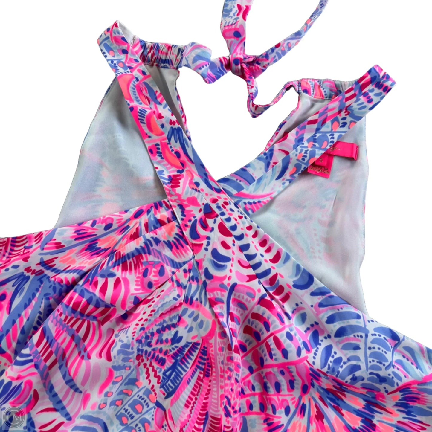 Top Sleeveless Designer By Lilly Pulitzer In Pink & Purple, Size: S