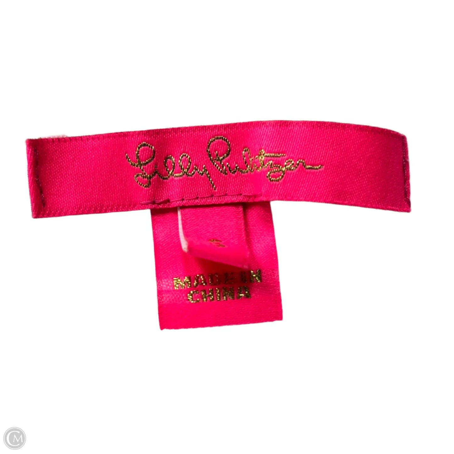 Top Short Sleeve Designer By Lilly Pulitzer In White, Size: S