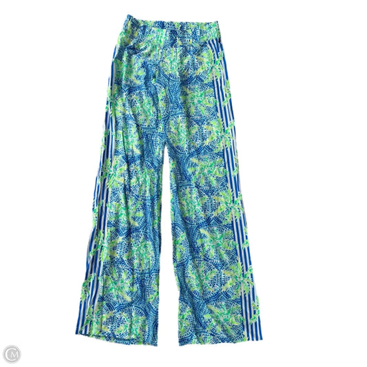 Pants Designer By Lilly Pulitzer In Blue & Green, Size: Xxs