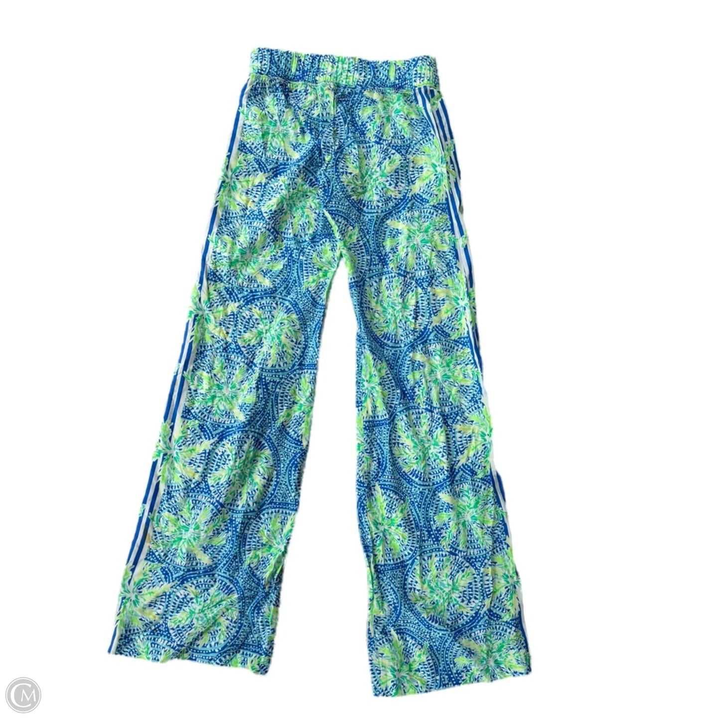 Pants Designer By Lilly Pulitzer In Blue & Green, Size: Xxs