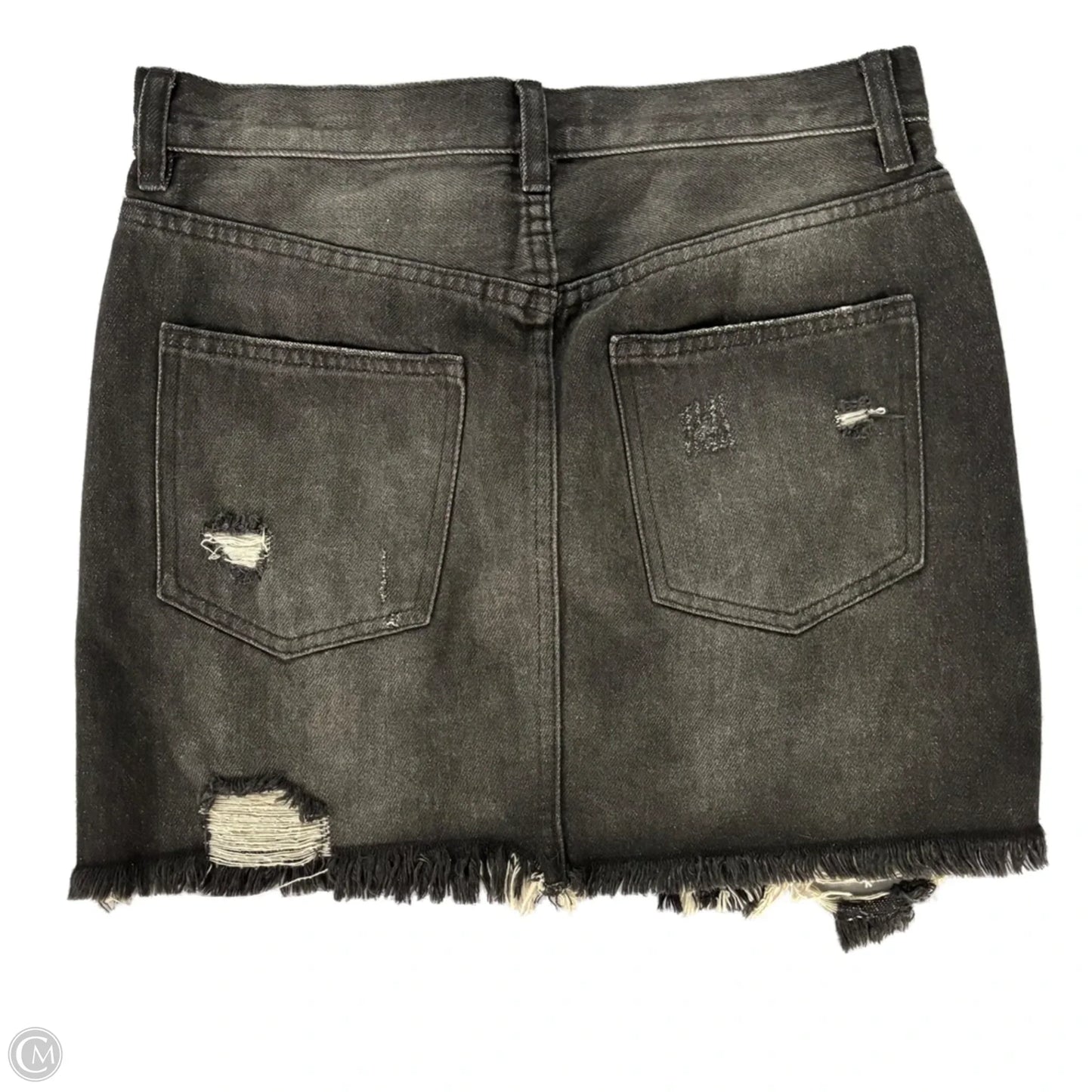 Skirt Mini & Short By We The Free In Black Denim, Size: 2
