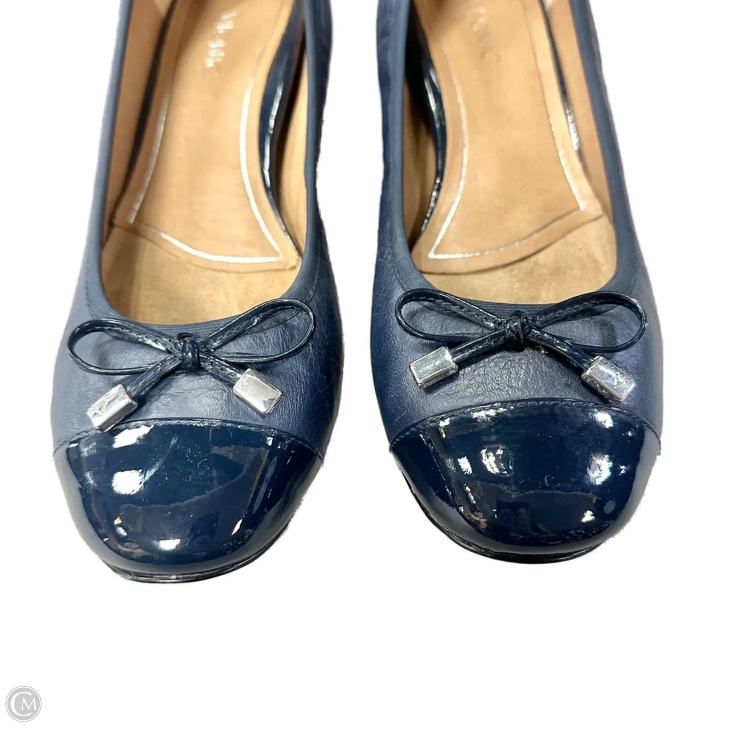 Shoes Heels Block By Vionic In Blue, Size: 9