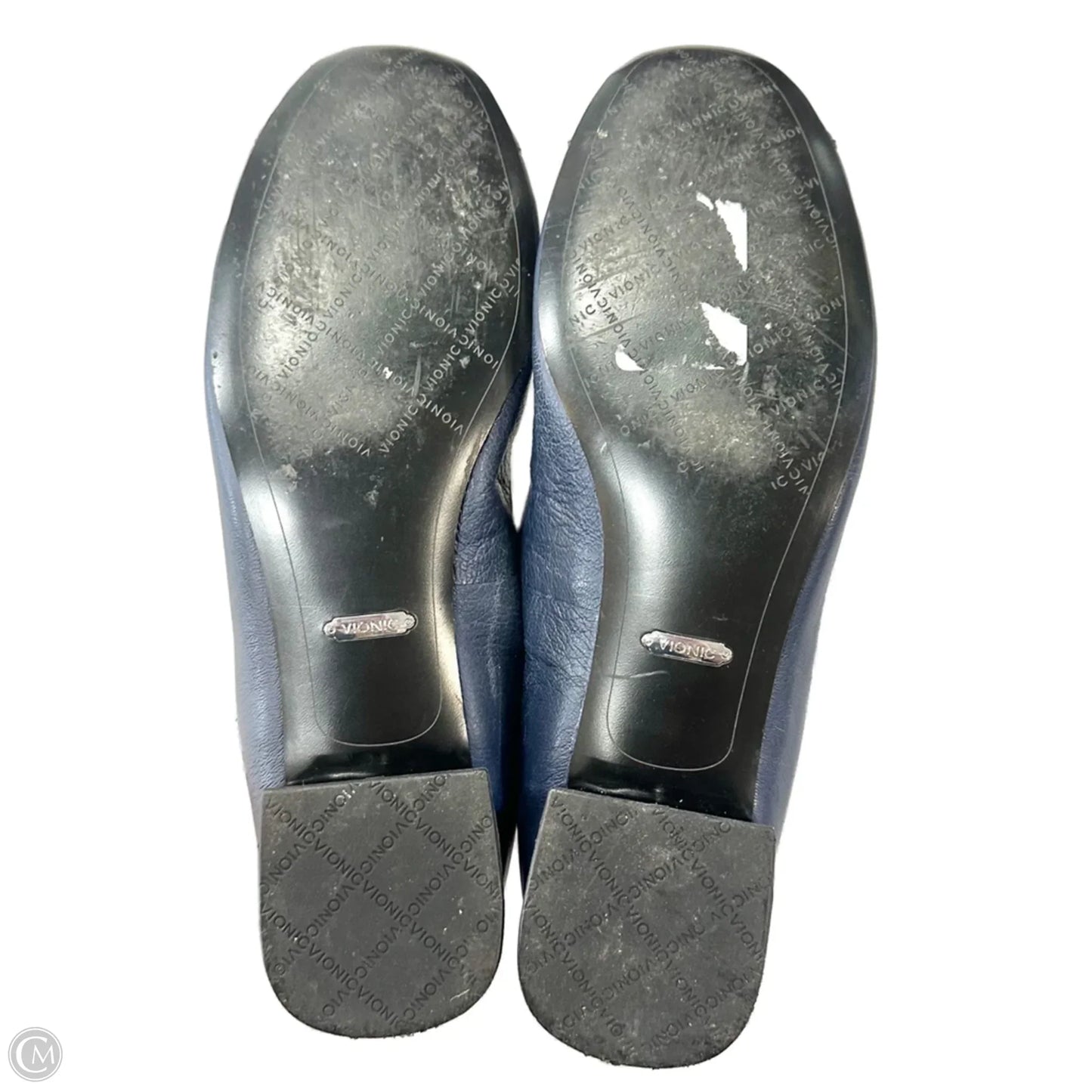 Shoes Heels Block By Vionic In Blue, Size: 9