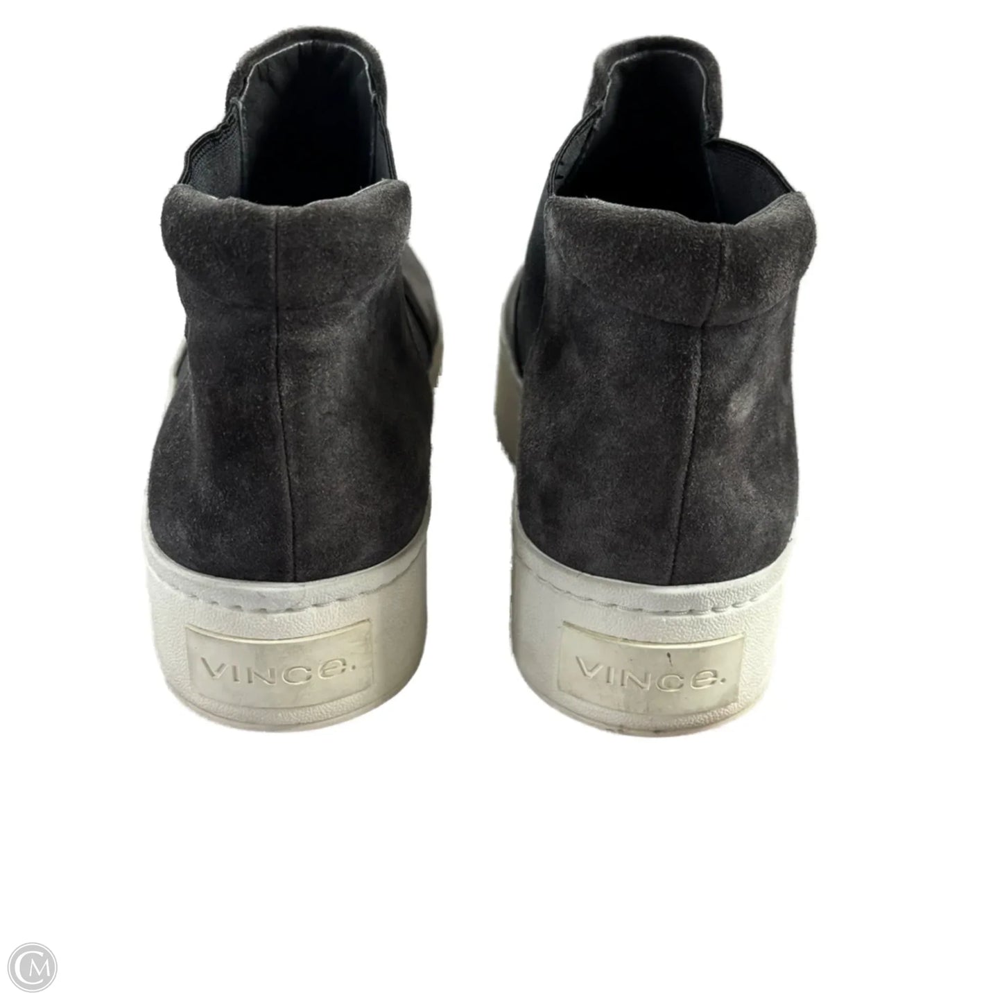 Shoes Sneakers By Vince In Grey, Size: 5.5