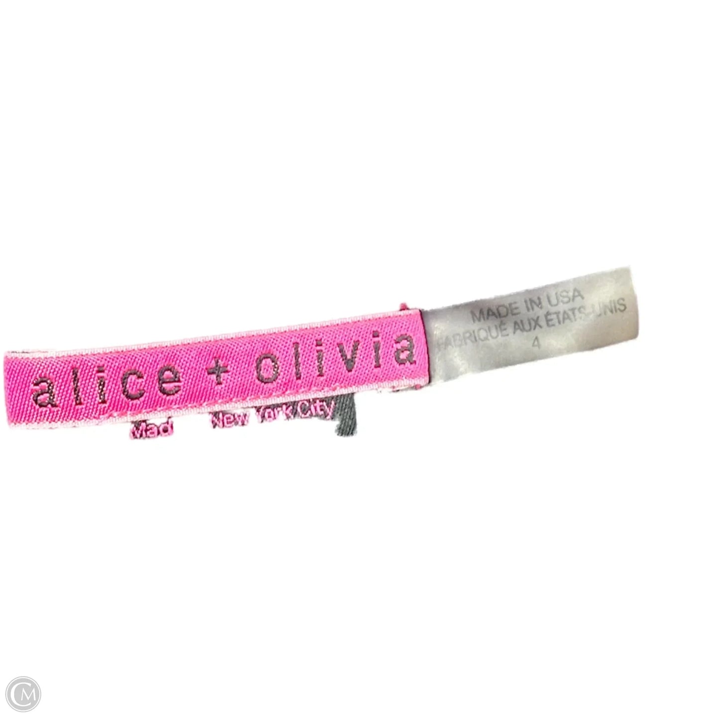 Pants Designer By Alice + Olivia In Black, Size: 4