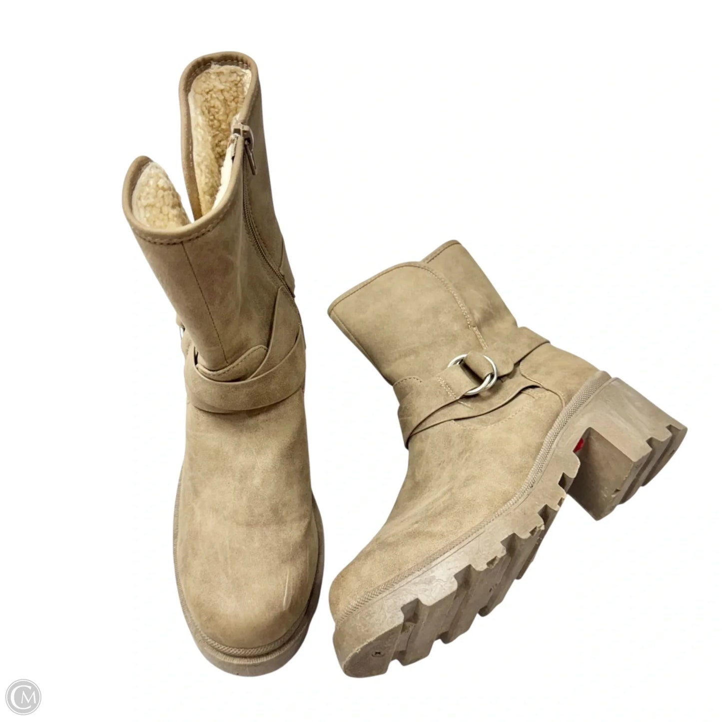 Boots Ankle Heels By Dolce Vita In Grey, Size: 10