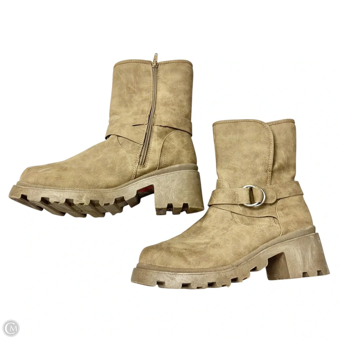 Boots Ankle Heels By Dolce Vita In Grey, Size: 10