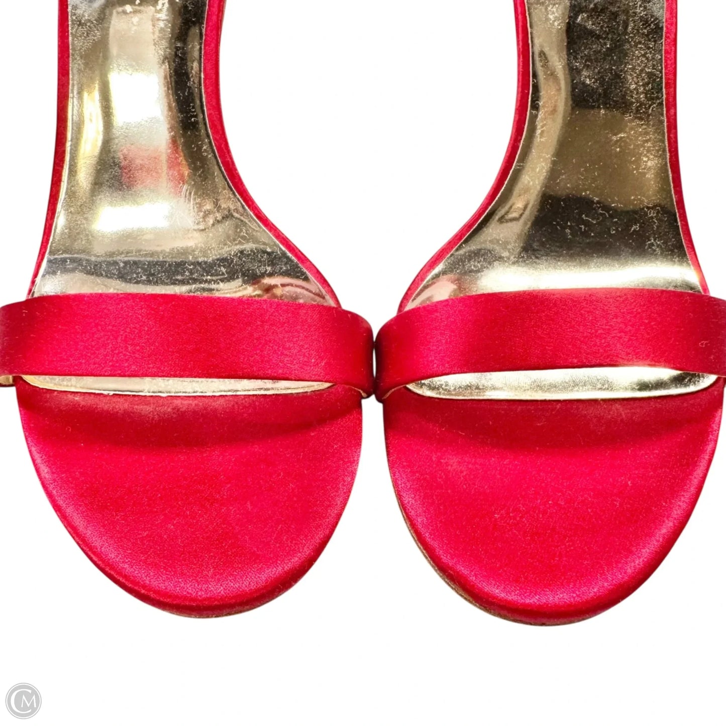 Shoes Heels Stiletto By Badgley Mischka In Red, Size: 7.5