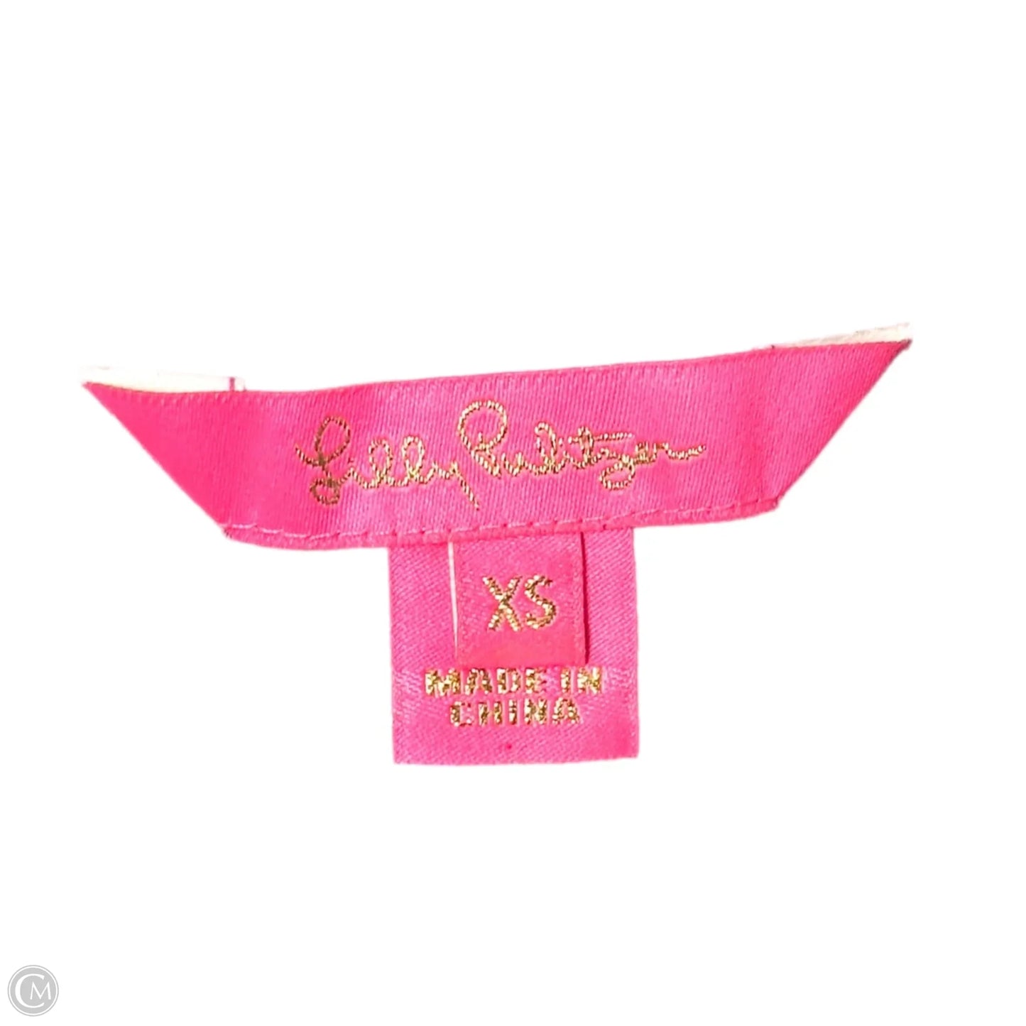 Top Long Sleeve Designer By Lilly Pulitzer In Blue & Pink, Size: Xs