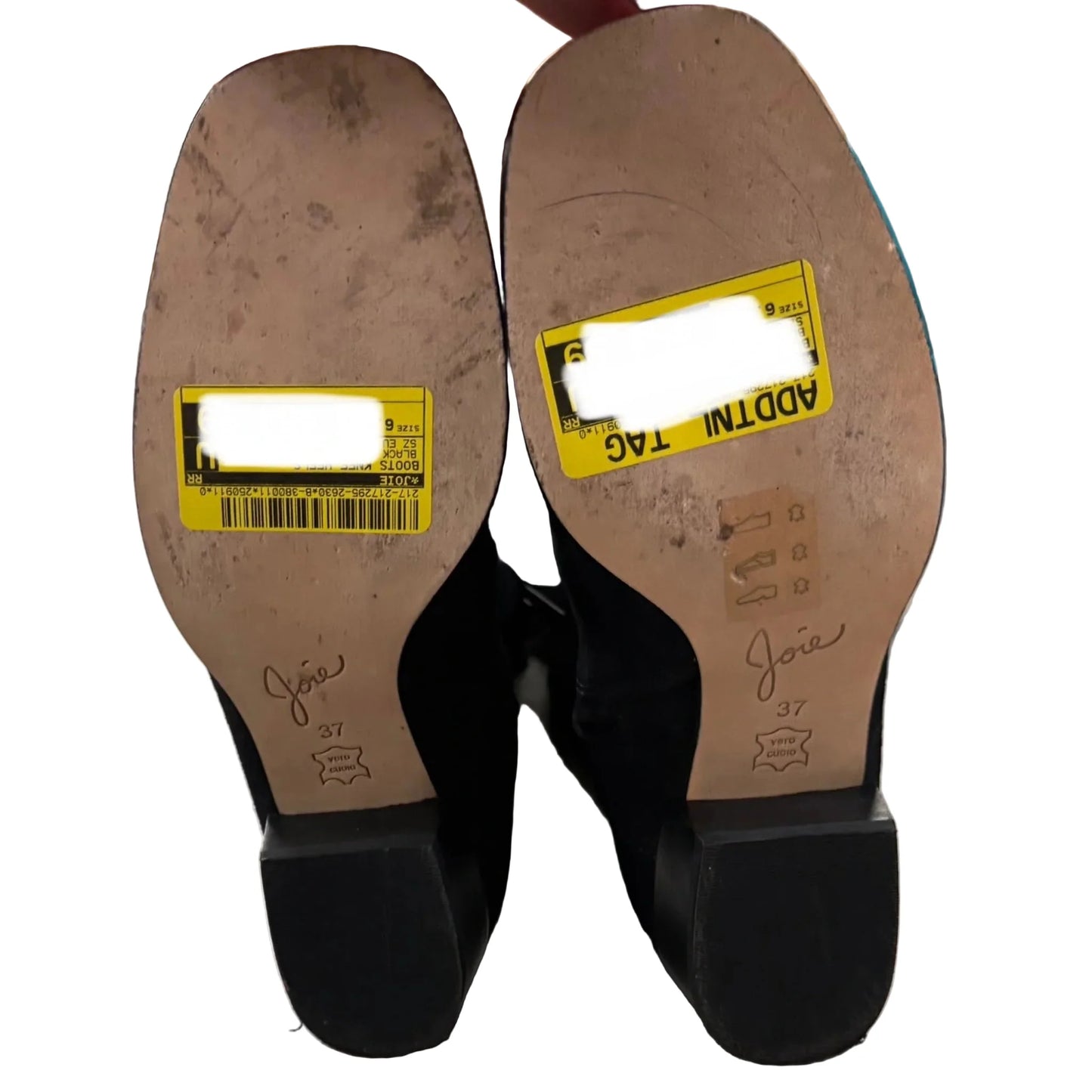 Boots Knee Heels By Joie In Black, Size: 6.5