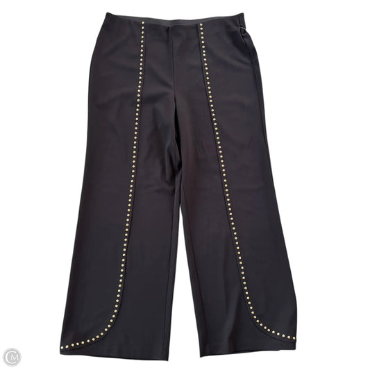 Pants Wide Leg By Inc In Black, Size: Xl