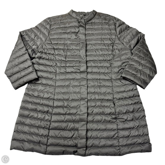 Coat Puffer & Quilted By Lulu B In Black, Size: 1x