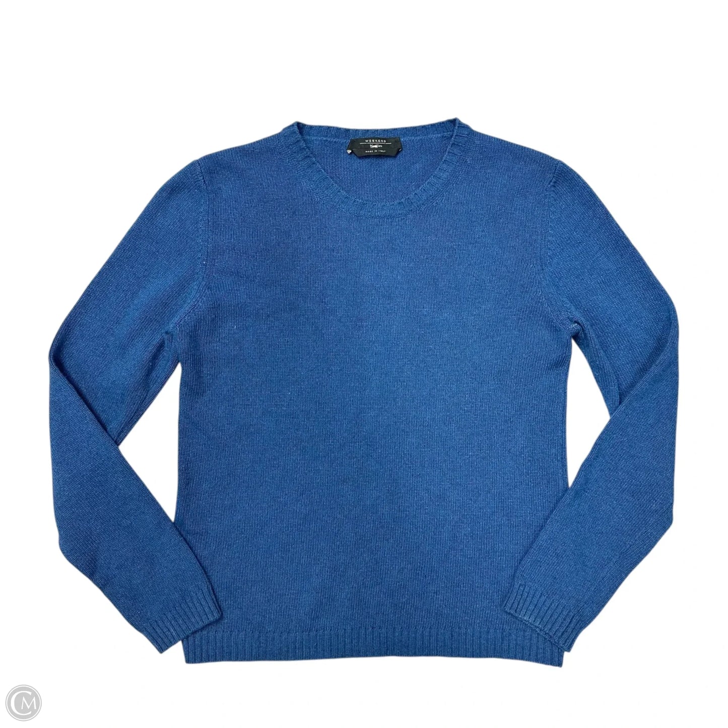 Sweater Designer By Max Mara In Blue, Size: S