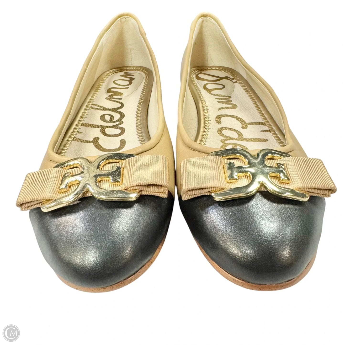 Shoes Flats By Sam Edelman In Black & Tan, Size: 8.5