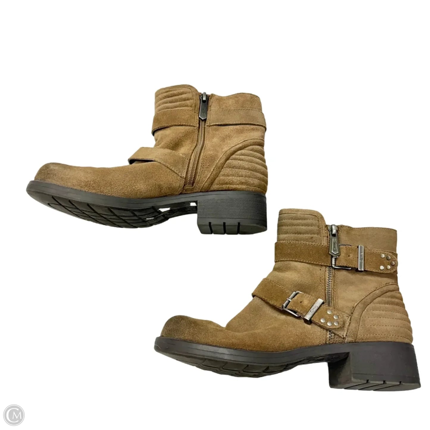 Boots Ankle Flats By Sam Edelman In Brown, Size: 7