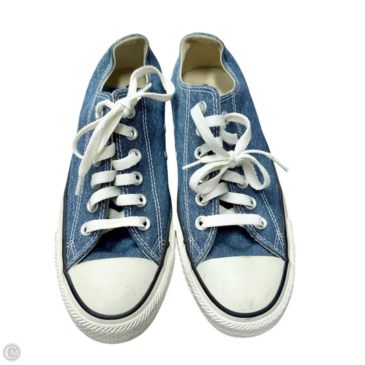 Shoes Sneakers By Converse In Blue, Size: 6.5