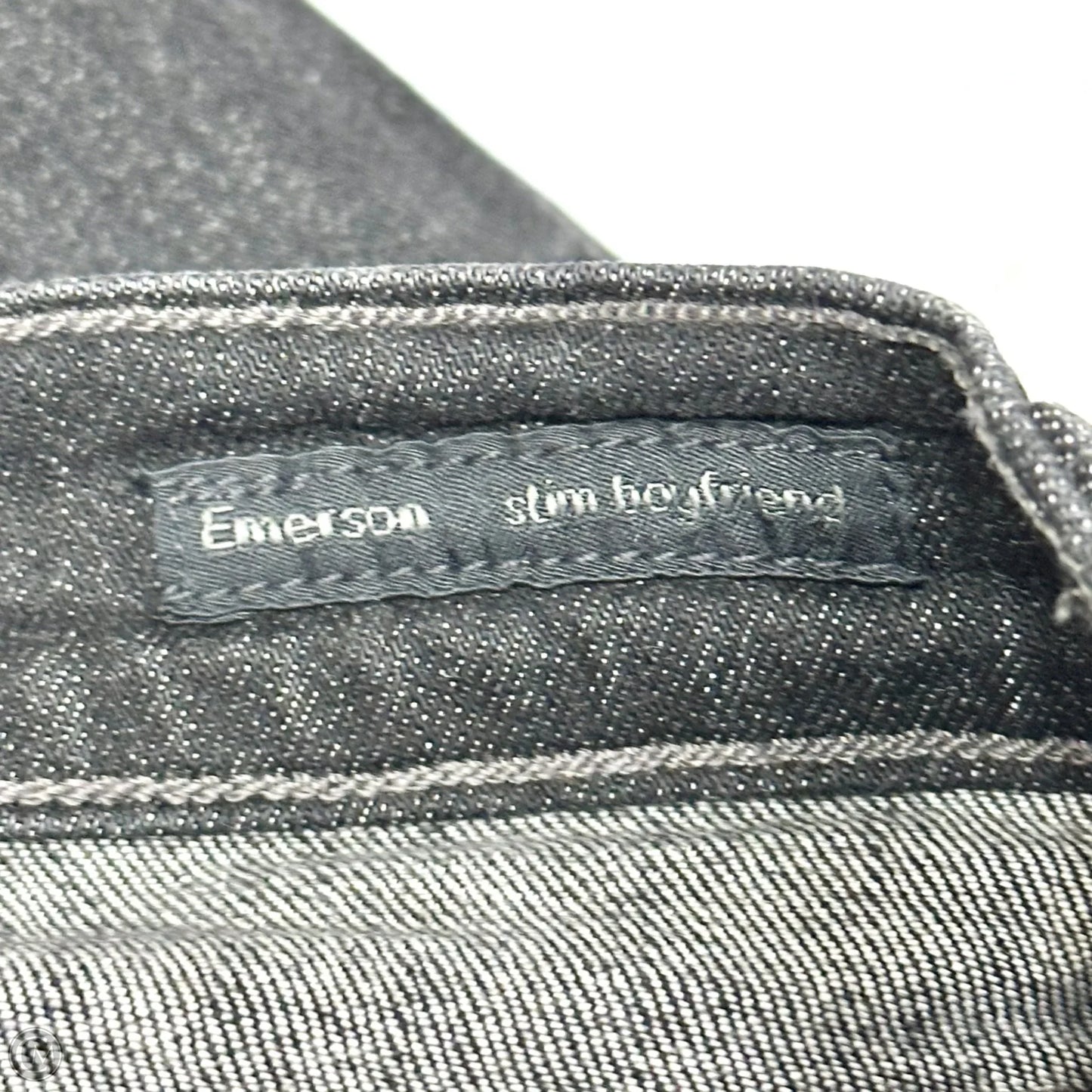 Jeans Boyfriend By Citizens Of Humanity In Black Denim, Size: 10