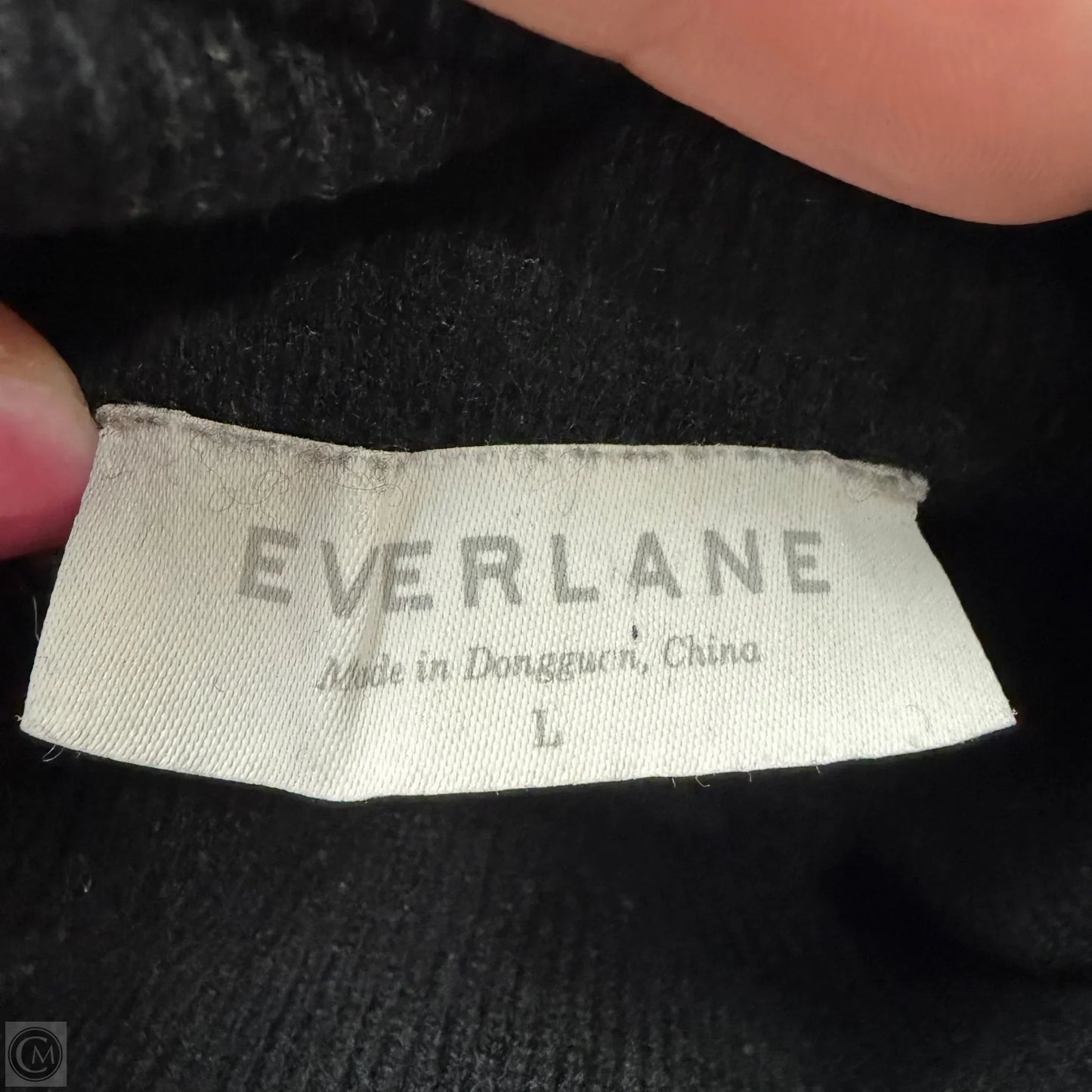 Sweater By Everlane In Black, Size: L