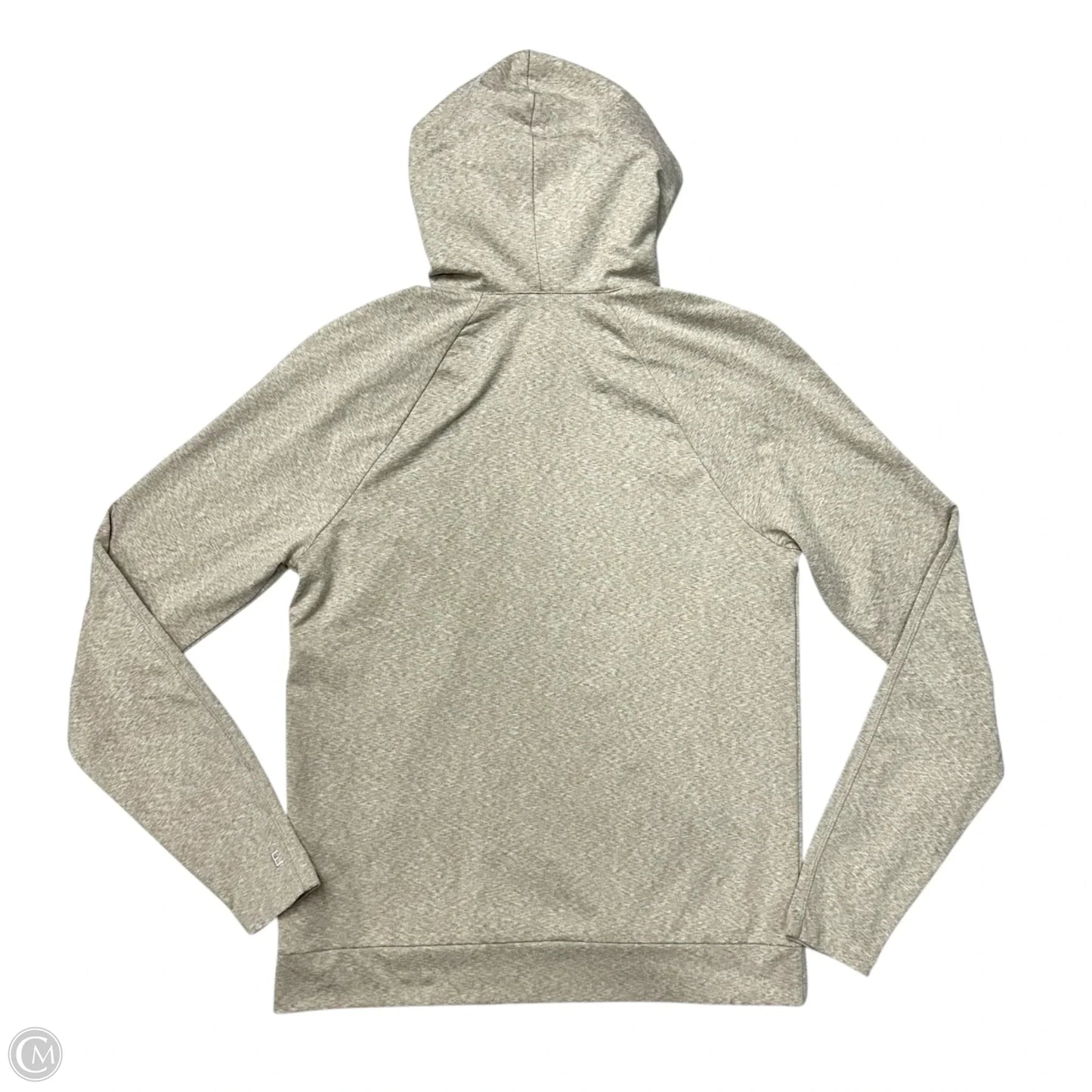 Athletic Sweatshirt Hoodie By Everlane In Tan, Size: Xs