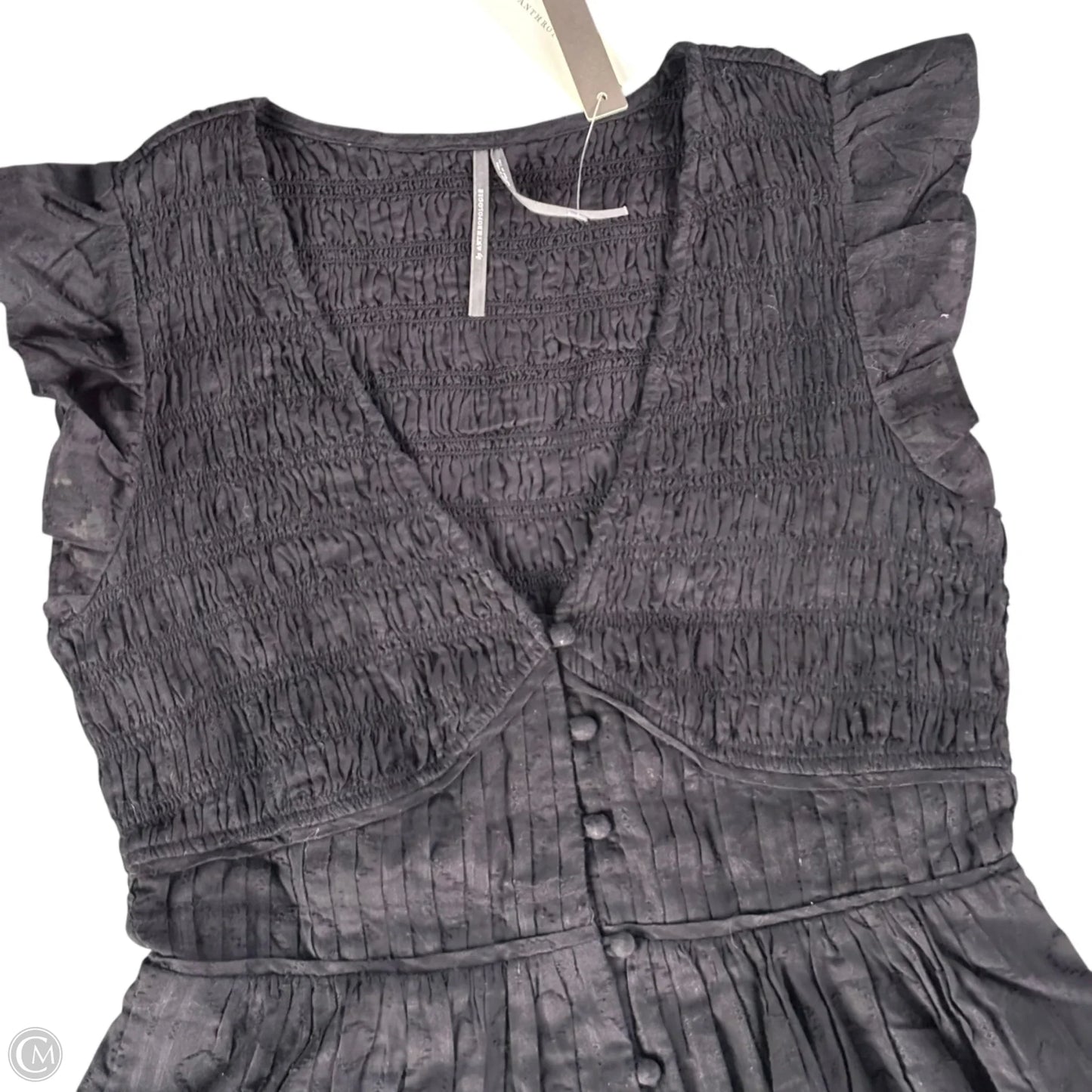 Dress Casual Short By Anthropologie In Black, Size: S