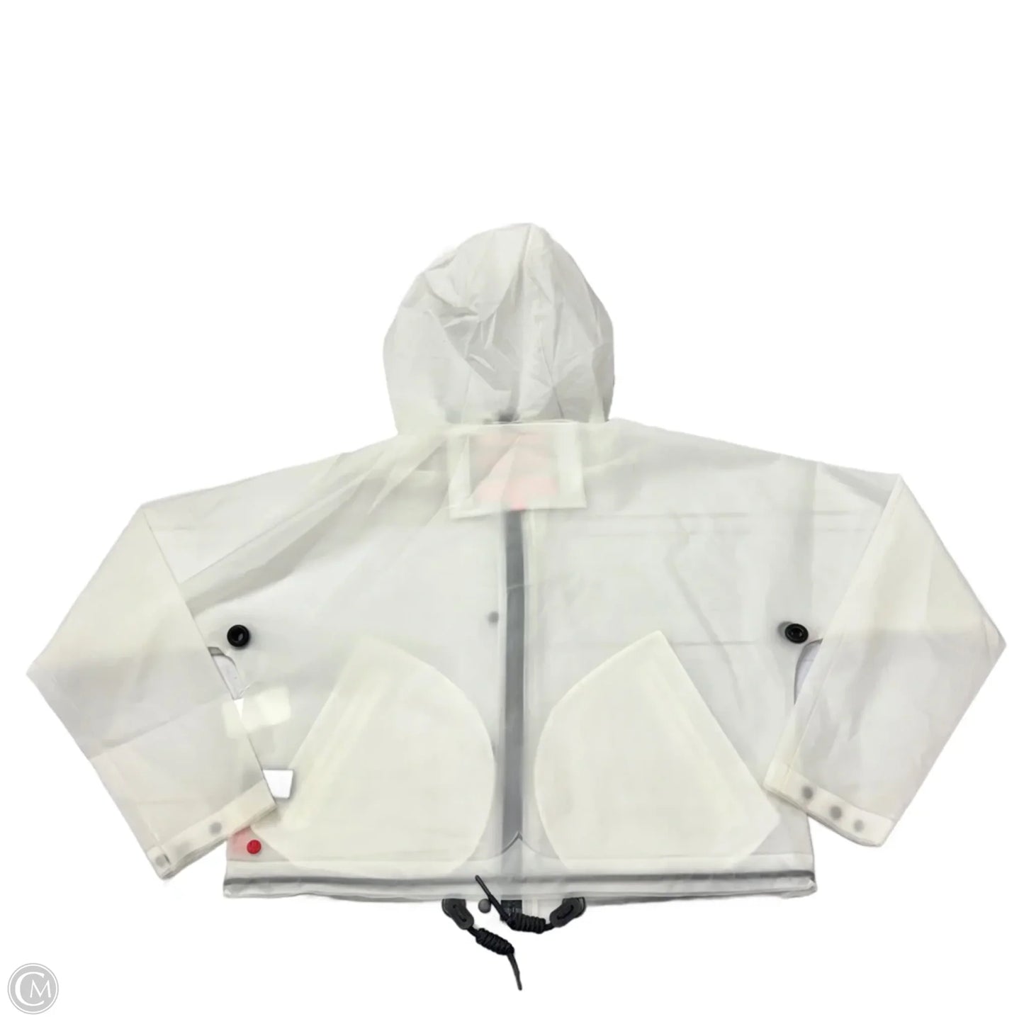 Jacket Windbreaker By Hunter In Clear, Size: Xs