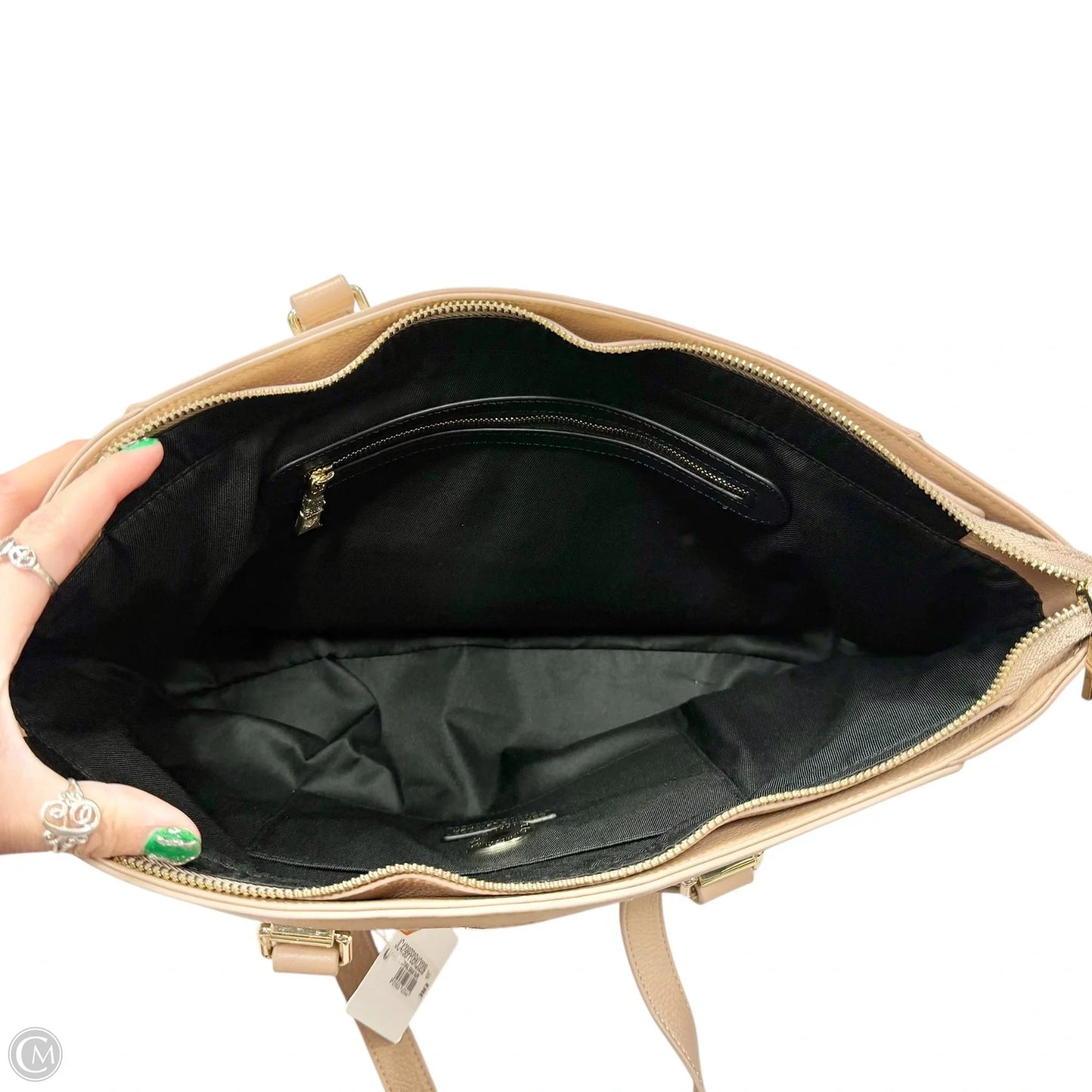 Handbag Leather By Love Moschino, Size: Large