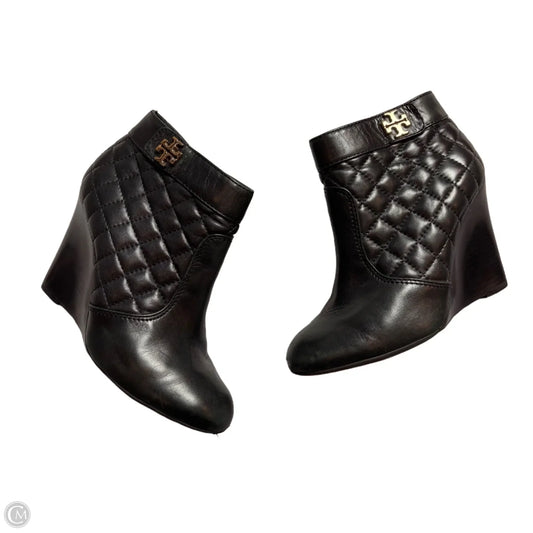 Boots Designer By Tory Burch In Black, Size: 6.5