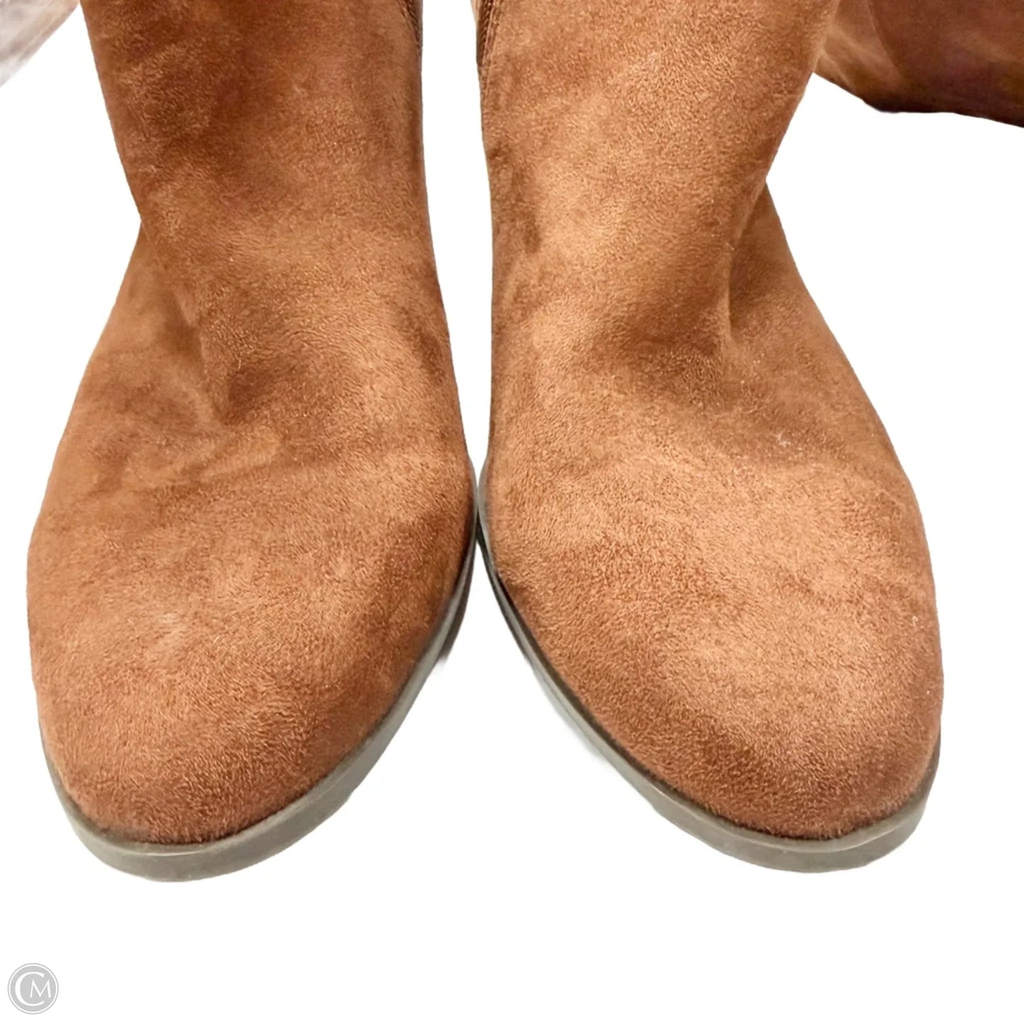 Boots Mid-calf Heels By Aerosoles In Brown, Size: 9.5