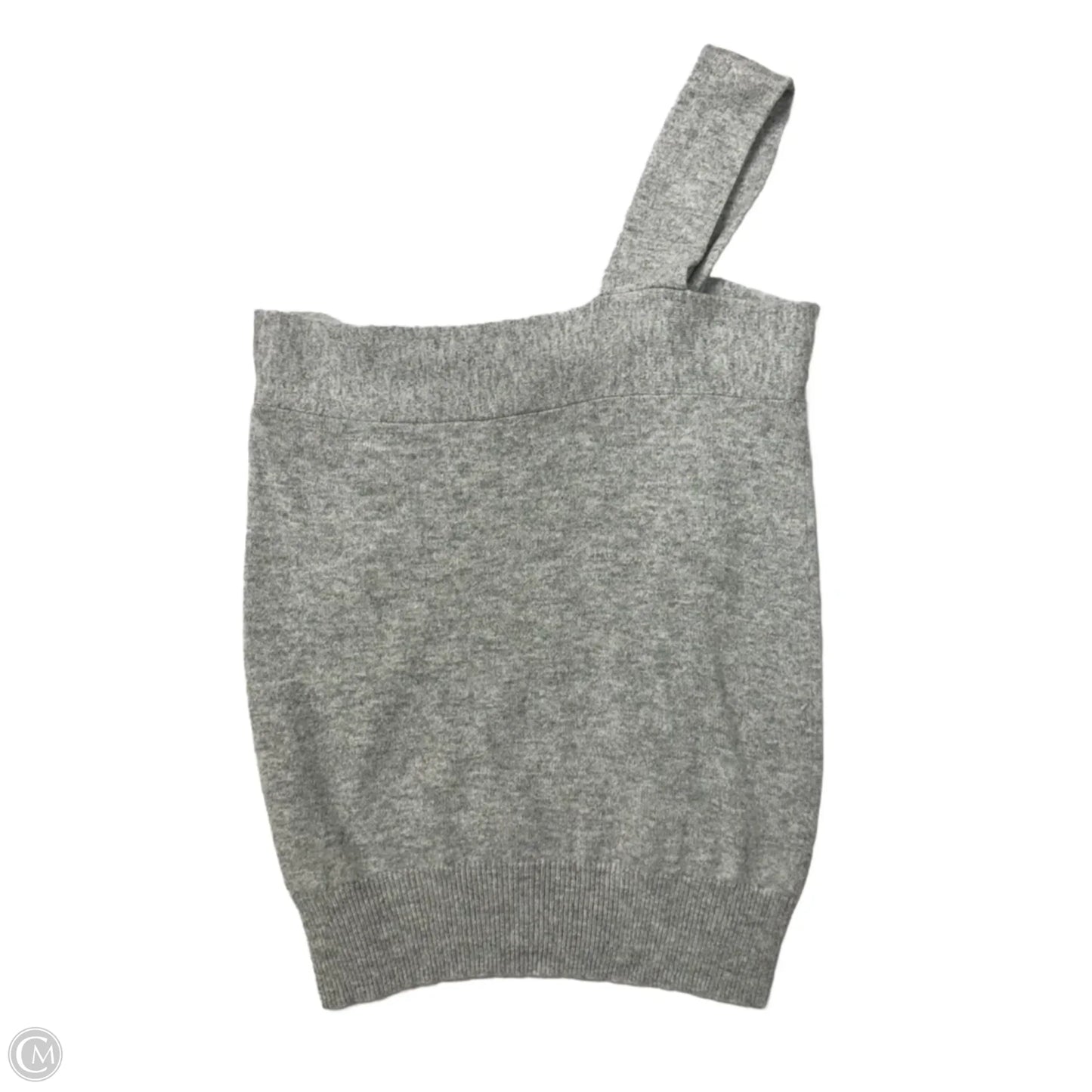 Top Sleeveless By Autumn Cashmere In Grey, Size: M