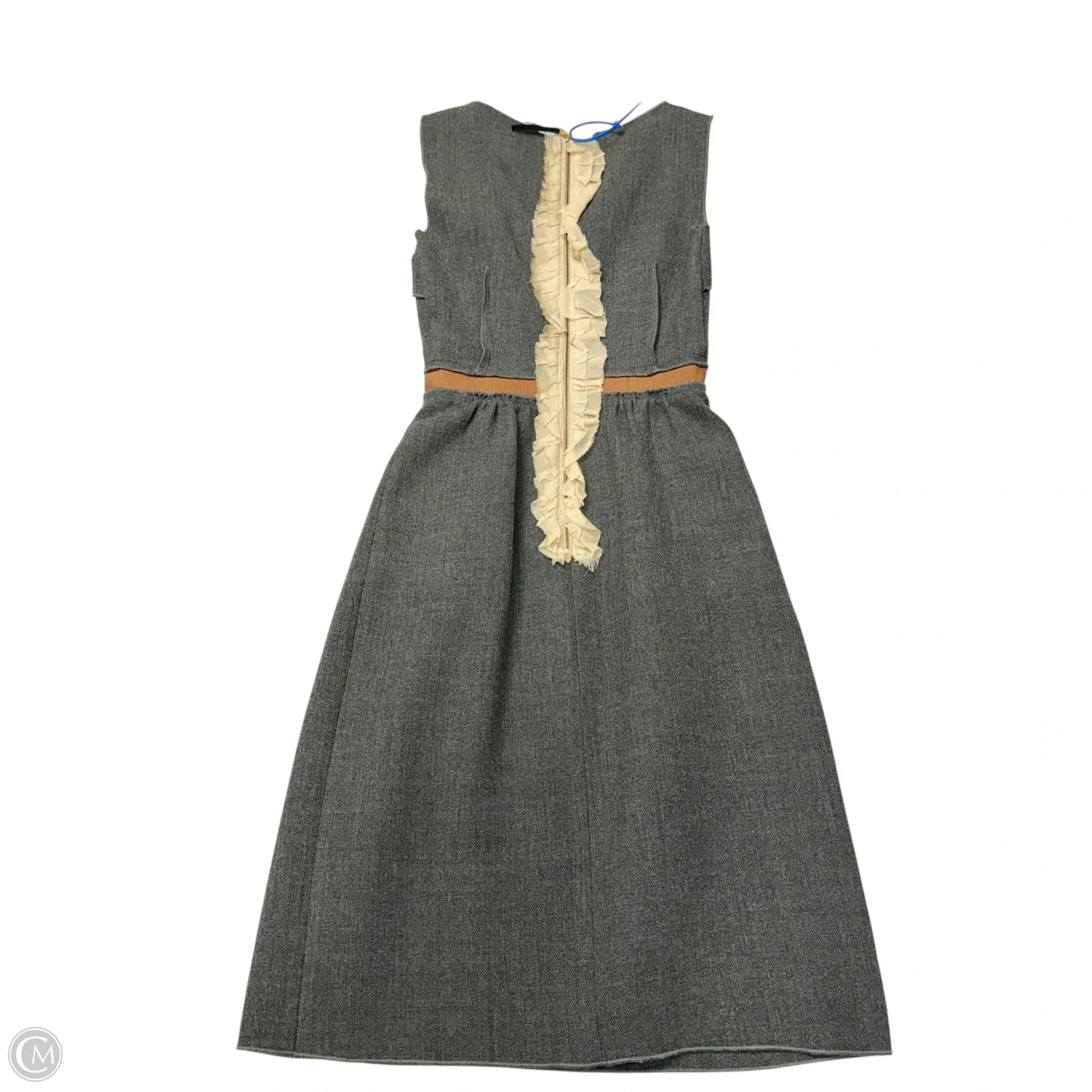 Dress Luxury Designer By Dolce And Gabbana In Grey, Size: Xs