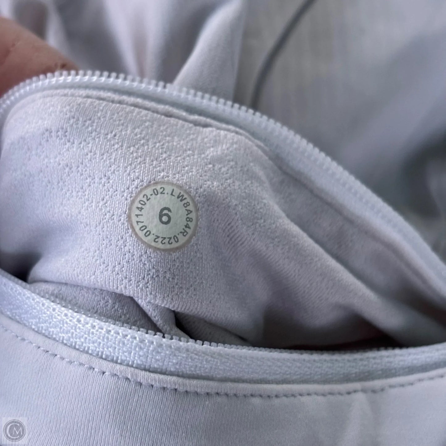 Athletic Skort By Lululemon In White, Size: S