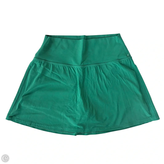 Athletic Skort By Lululemon In Green, Size: M