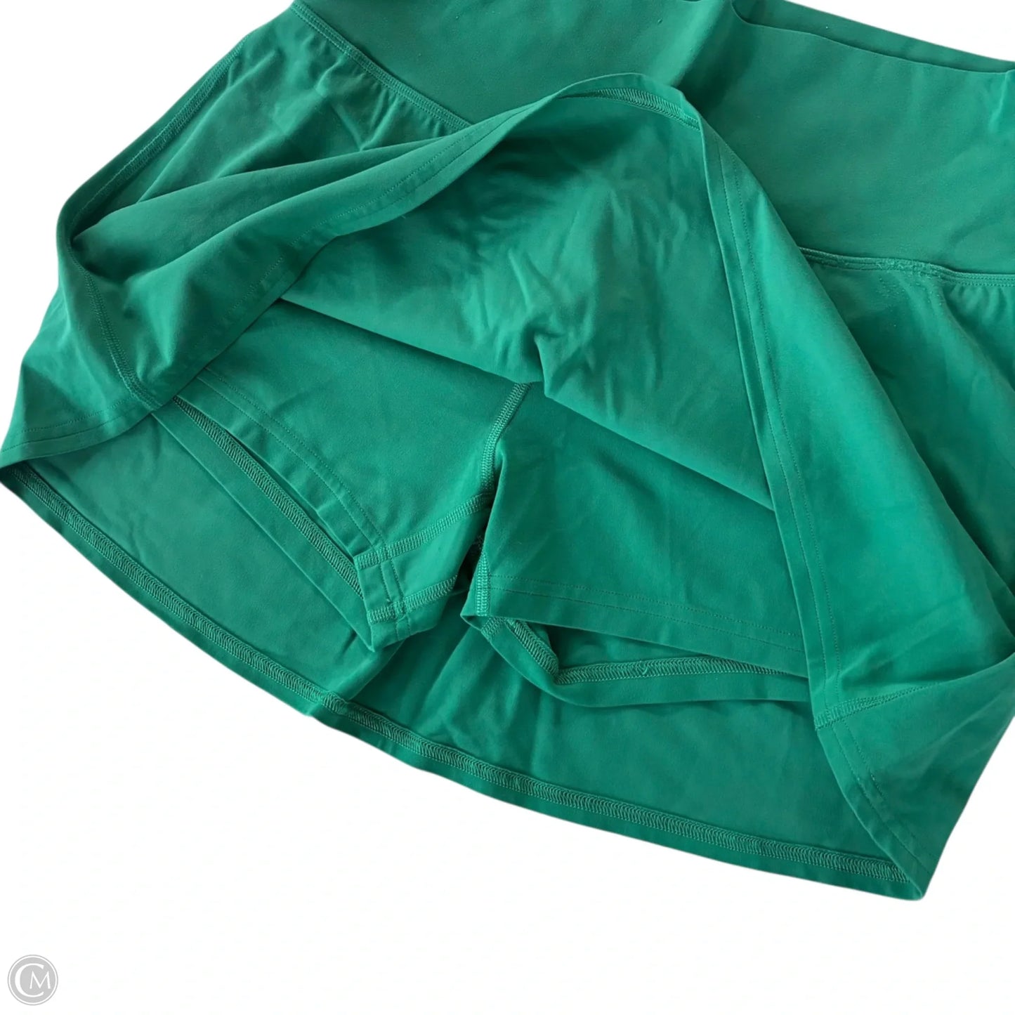 Athletic Skort By Lululemon In Green, Size: M